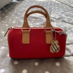 Authentic Burberry Mini Speedy Bag